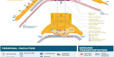 Map of ord terminal 5 map Chicago