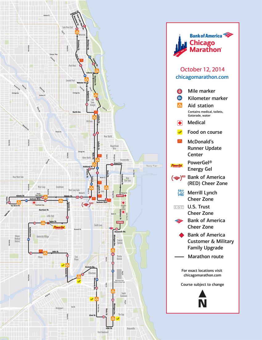 Chicago Marathon 2024 Map Daffi Mariann