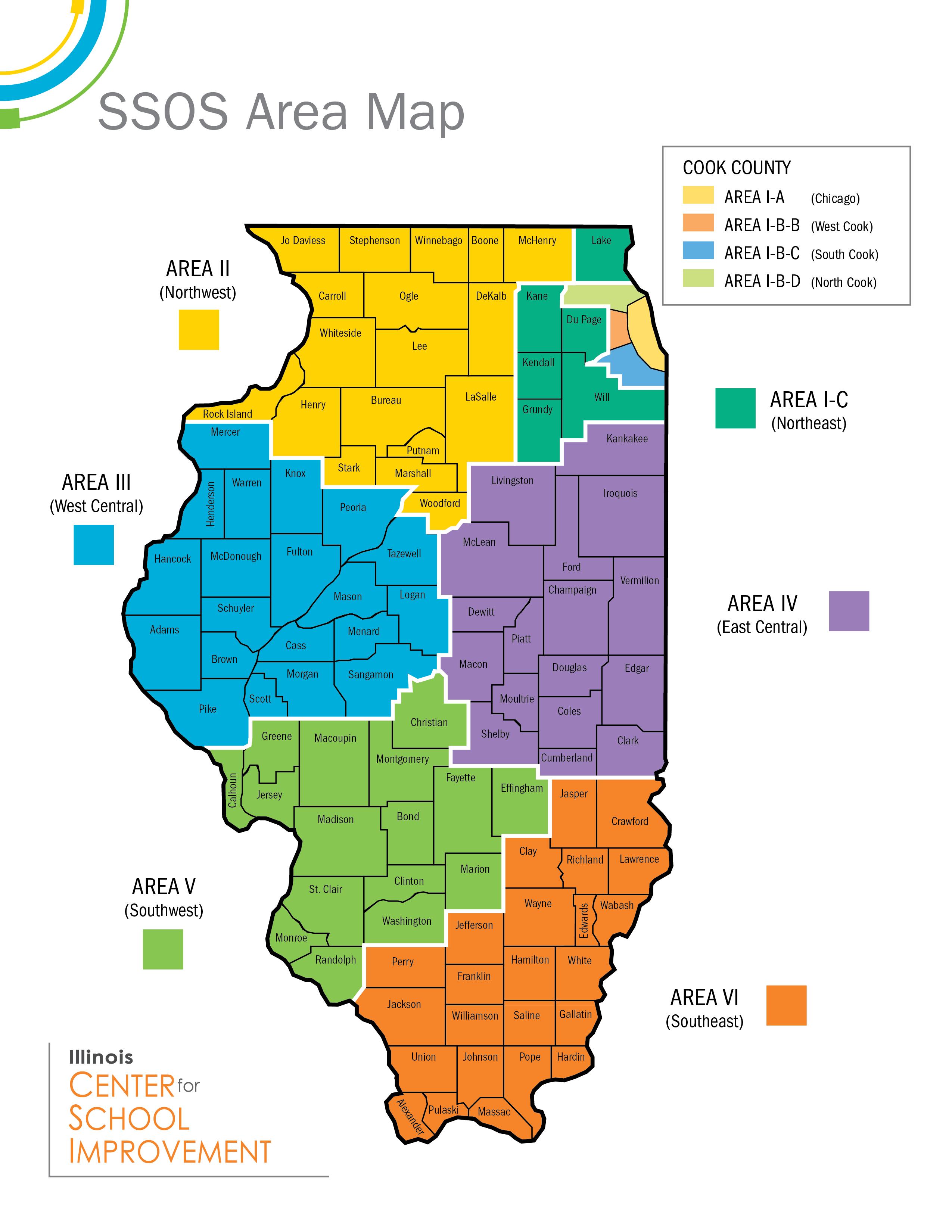 Chicago School District Map 