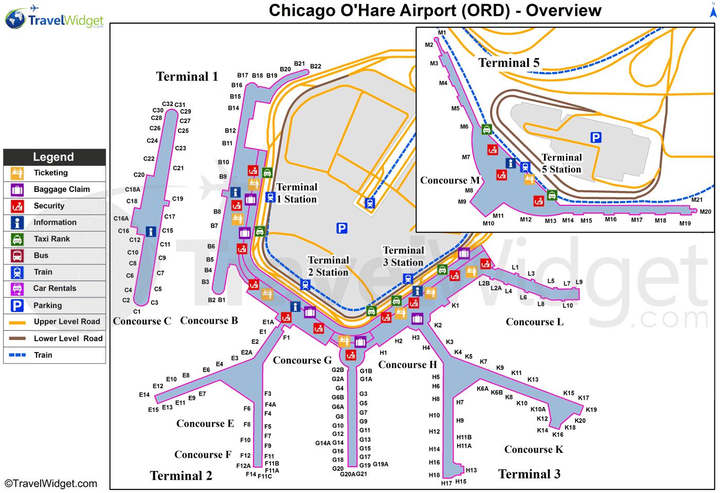 las vegas airport map, mccarran international airport