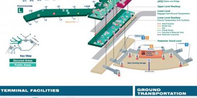 Chicago O Hare airport gate map