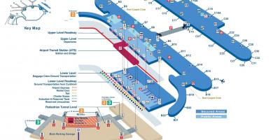 Map of O Hare terminal 1